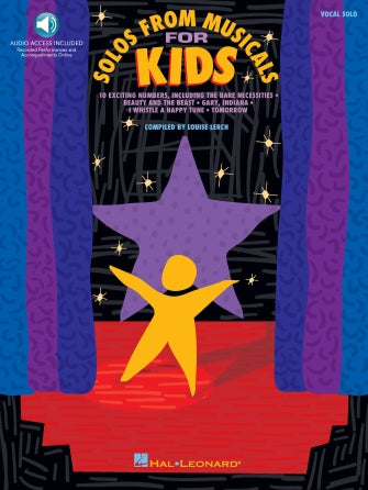 Solos From Musicals For Kids - Vocal Solo with CD