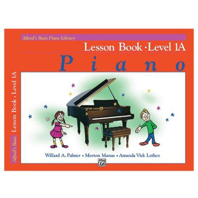 Alfred's Basic Piano Lesson Book Level 1A