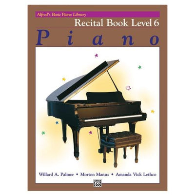 Alfred's Basic Piano Recital Book Level 6