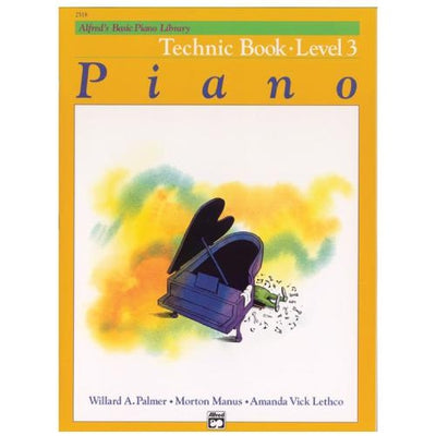 Alfred's Basic Piano Technic Book Level 3