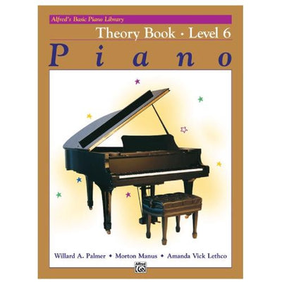 Alfred's Basic Piano Theory Book Level 6