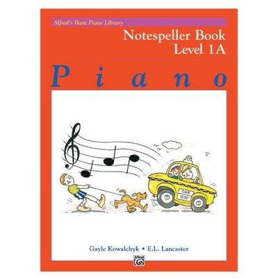 Alfred's Basic Piano Notespeller Book Level 1A