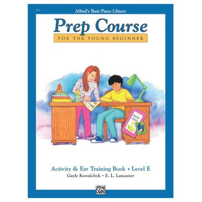 Alfred's Basic Piano Prep Course Activity & Ear Training Book Level E