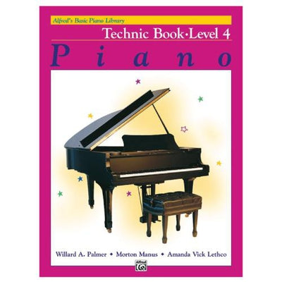 Alfred's Basic Piano Technic Book Level 4