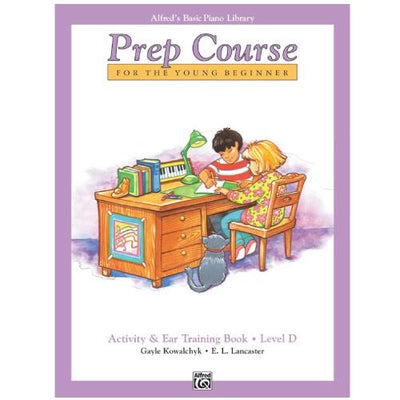 Alfred's Basic Piano Prep Course Activity & Ear Training Book Level D