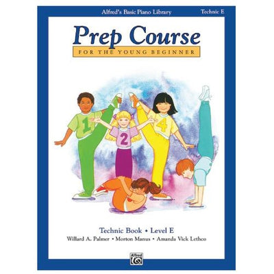 Alfred's Basic Piano Prep Course Technic Book Level E