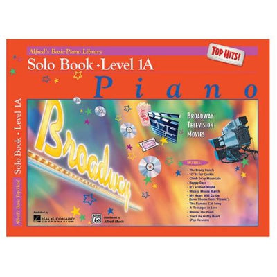 Alfred's Basic Piano Top Hits! Solo Book Level 1A