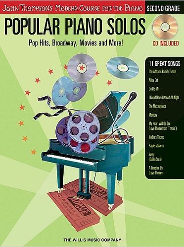 Popular Piano Solos - Second Grade Book/CD
