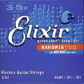 Elixir Electric Guitar Strings Nickel Plated Steel Nanoweb - Heavy 12/52