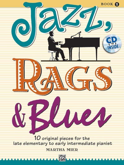 Jazz, Rags & Blues Book 1 with CD