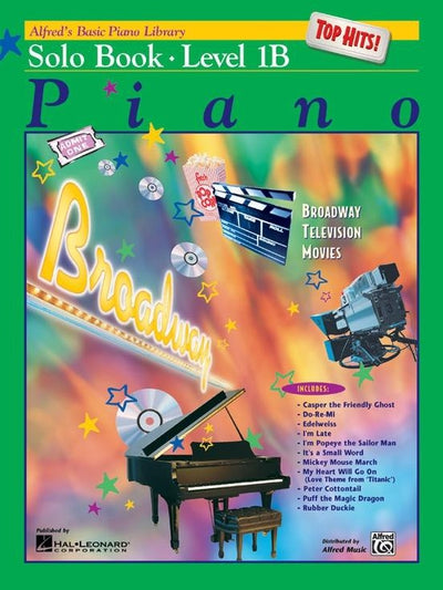Alfred's Basic Piano Top Hits! Solo Book Level 1B