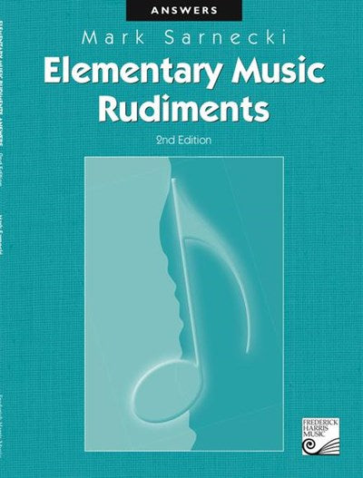 Elementary Music Rudiments Answers