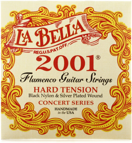 La Bella 2001 Hard Tension Flamenco Guitar Strings