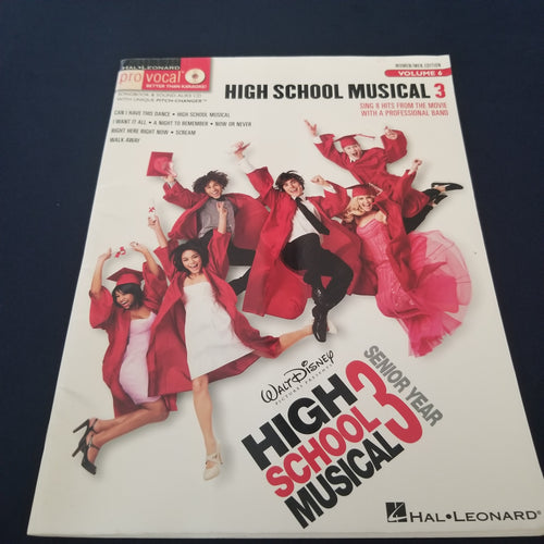 Pro Vocal High School Musical 3 Volume 6 Book/CD