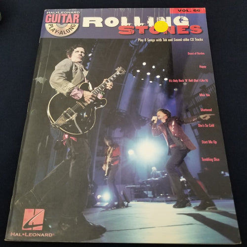 Rolling Stones Guitar Play-Along Volume 66 Book & CD