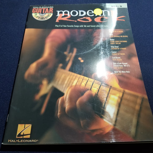 Modern Rock Guitar Play Along Vol. 5