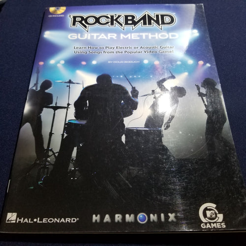 Rock Band Guitar Method Book & CD
