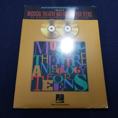 Musical Theatre Anthology For Teens Duets Accompaniment CDs