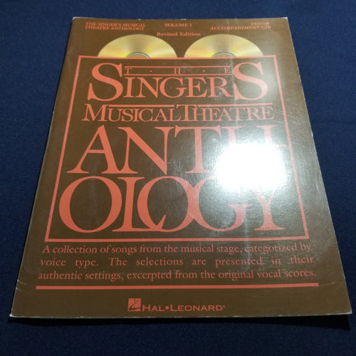 Singer's Musical Theatre Anthology Volume 1 - Tenor CD's ONLY