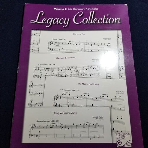 Legacy Collection Volume 2: Late Elementary Piano Solos