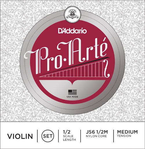 D'Addario Pro Arte Violin J56 1/2M String Set