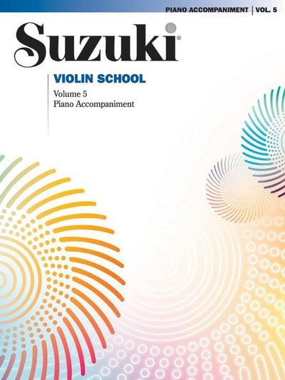 Suzuki Violin School Volume 5 Piano Accompaniment