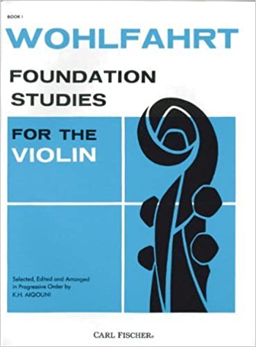 Wohlfahrt Foundation Studies for the Violin Book 1