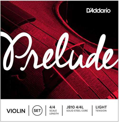 D'Addario Prelude Violin J810 4/4 String Set