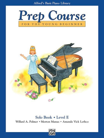 Alfred's Basic Piano Prep Course Solo Book Level E