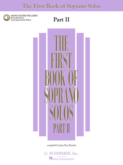 The First Book of Soprano Solos Part 2