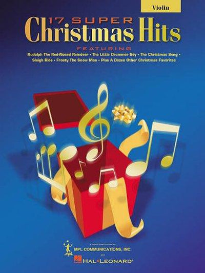 17 Super Christmas Hits For Violin with CD