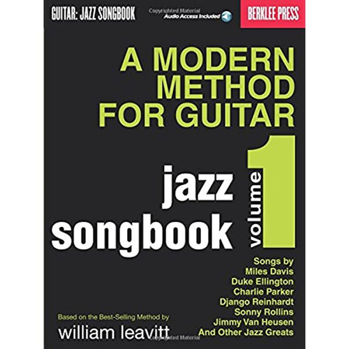 Berklee - A Modern Method for Guitar - Volume 1 Jazz Songbook w/Audio