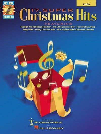 17 Super Christmas Hits For Viola with CD