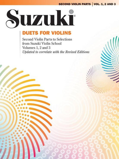 Suzuki Duets for Violins Volumes 1, 2 and 3