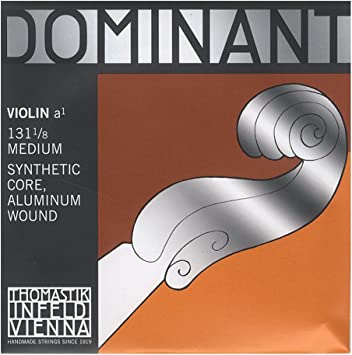 Dominant Violin A Single String 131 1/8 Medium Synthetic Core