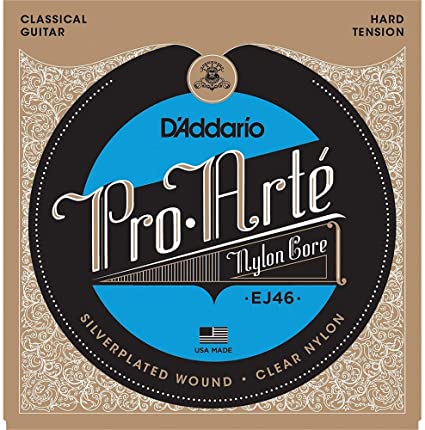 D'Addario Pro Arte Classical Guitar Strings EJ46 Hard Tension
