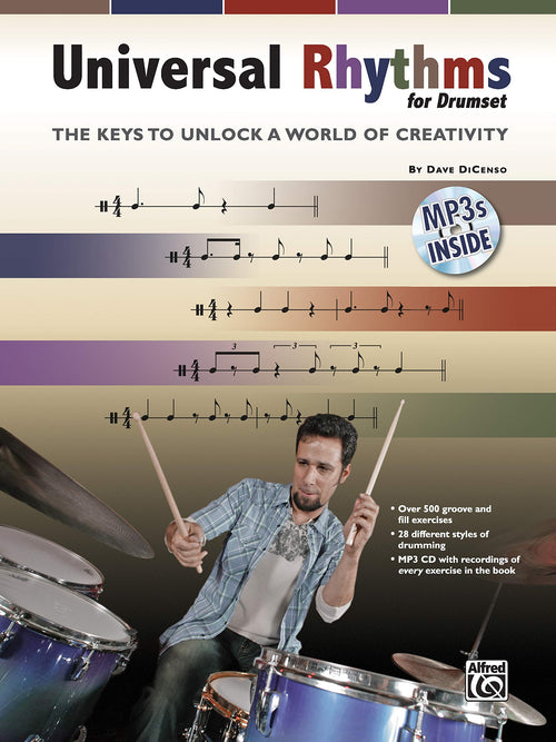 Universal Rhythms for Drumset Book & CD