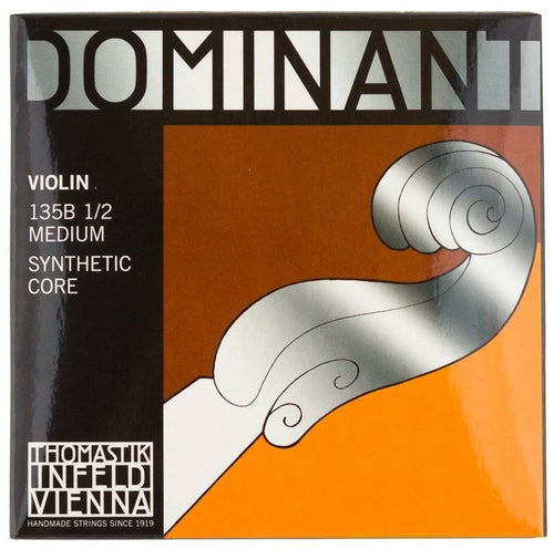 Dominant Violin Strings Set 135B 1/2 Medium Synthetic Core