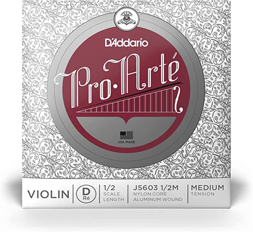 D'Addario Pro-Arte J5603 1/2 Single "D" Violin String