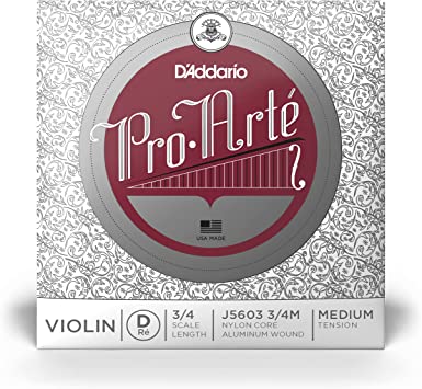 D'Addario Pro-Arte J5603 3/4 Single "D" Violin String