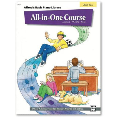 Alfred's Basic Piano All-in-One Course - Book 5
