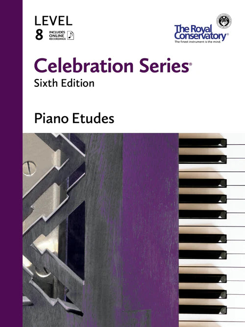 RCM Piano Etudes Level 8 Sixth Edition