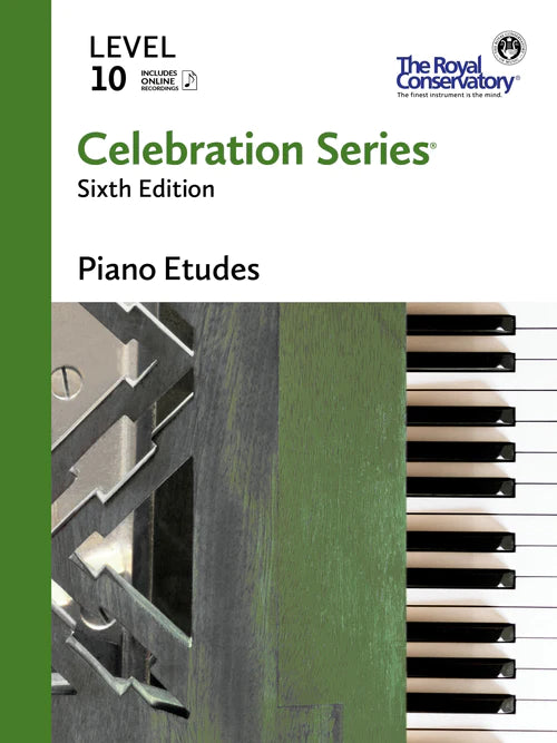 RCM Piano Etudes Level 10 Sixth Edition