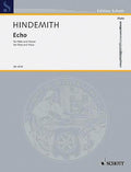 Hindemith - Echo - For Flute & Piano