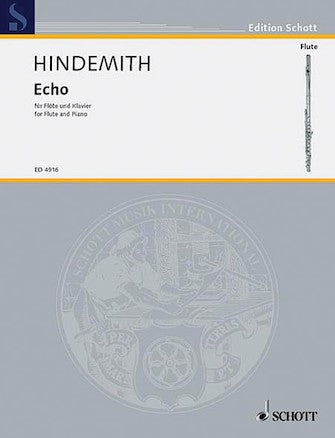 Hindemith - Echo - For Flute & Piano