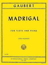 Gaubert - Madrigal for Flute and Piano