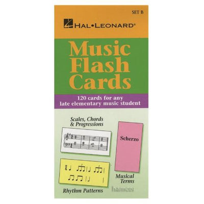 Hal Leonard Music Flash Cards Set B