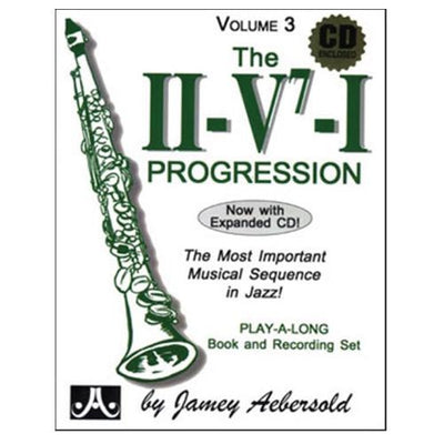 Jamey Aebersold Jazz Volume 3: The ii/V7/I Progression