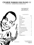 Charlie Parker for Piano Book 1
