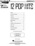 12 Pop Hits Violin Book/Audio